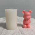 3D Gloomy Bear Candle| Silicone Mold NonStick Aromatherapy Candle Chocolate Cake Mold| Craft Aromatherapy Gypsum Gift Making Mold. 