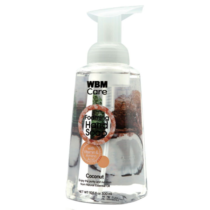 WBM%20Foaming%20Hand%20Wash%20300ml%20-%20Natural%20Coconut%20%7C%20Gentle%20Liquid%20Hand%20Wash%20for%20Soft%20and%20Clean%20Hands%20-%20Image%204