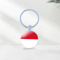 Grebest Key Ring Wear-resistant European Countries France Germany Nation Flag Keyring Keyholder. 