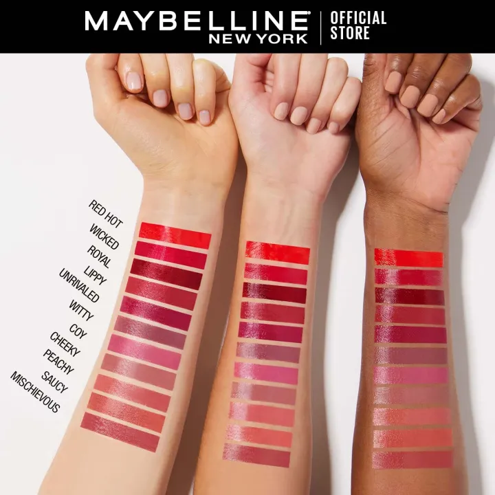 Maybelline's%20Superstay%20Vinyl%20Ink,%2016-Hour%20No-Budge%20Liquid%20Lipcolor%20-%20Charmed%20-%20Image%205