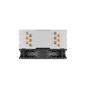 Boost Frost RGB Air Cooler - 120mm Fan, 1500 RPM, 185W Heat Dissipation, 4-Pin PWM, ARGB Lights. 