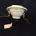 R63 EYEBALL 240v Downlighter Spot light Fitting WHITE. 