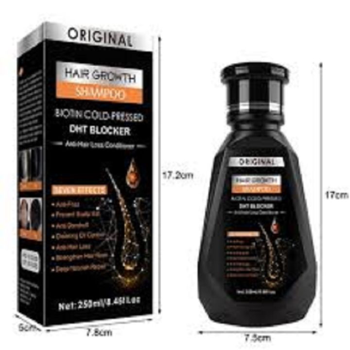 Yardlie Hair Growth Shampo Biotin Cold-Pressed DHT Blocker 250ml