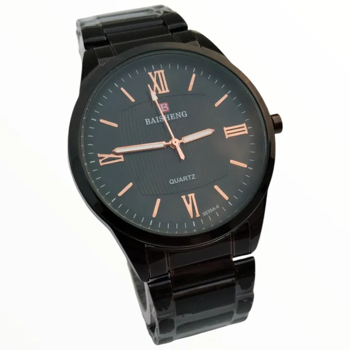 Baisheng%20Roman%20Numerals%20Steel%20Elegant%20Men's%20Fashion%20Watch%20Quartz%20-%20Image%202