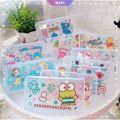 Transparent Cartoon Face Mask Storage Box Sanrio My Melody Kuromi Cinnamoroll Jewelry Case Marvel Portable Face Mask Storage Case [RAIN]. 
