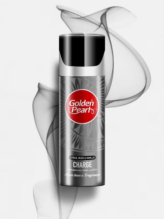 Golden Pearl  Charge Body Spray (For Men)