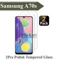 Samsung Galaxy A70s Glass Protector Tempered Polish Screen Protection For Samsung Galaxy A70s - 2Pcs. 