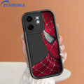 ZCSIBORUI for Infinix Smart 9 Hot 50i Back Cover Spider-Man Pattern Soft Camera Protection Rubber Square Ladder Phone Case. 