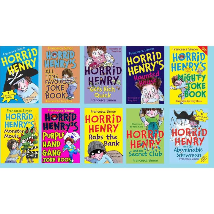 Horrid Henry 10 books set