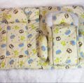 Baby Sleeping set 7 Piece Complete Bedding Set. 