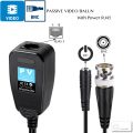 VIMVIP HD-CVI/TVI/AHD Passive Video Balun with Power Connector and RJ45 CAT5 Data Transmitter 1 Pair. 