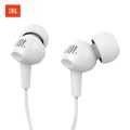JBL C100SI In-Ear Headphones with Mic Bass Stereo Wired In-ear Earphones With Mic Earbuds Headphones 【white/black/red】. 