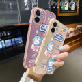 Chenyyka For vivo V17 V19 Neo V19(Indonesia) Case Cartoon Cute Bear Rabbit Luxury Plating Phone Cases Square Edge Pattern Design Plated Shell Camera Lens Shockproof Protection Cover. 