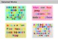 Educational Peg Board For Learning English Aplhabets Pin Board Kids Spelling And Words Learner Board 75+ Alphabatical Pins. 