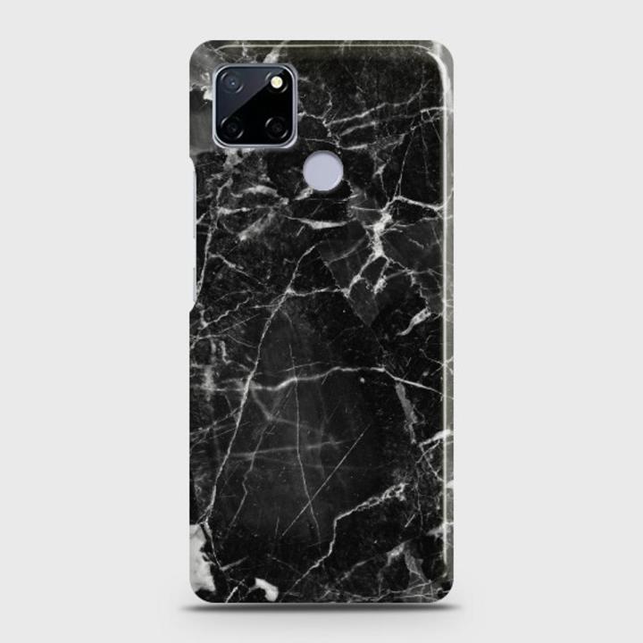 Realme_C12 Cover - SkinLee HQ Hard Case - Black Marble Deep - SKINLEE-270-1-683-484