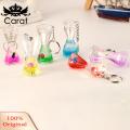 Carat Sand Timer Key Ring Portable Liquid Hourglass Keychain with Metal Car Key Ring Holder Diy Backpack Decoration Pendant Ornament Birthday Gift. 