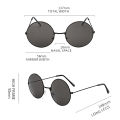 Round Sun Glasses Anime Jujutsu Kaisen Glasses Gojo Satoru Sunglasses Steampunk Round Frame Unisex Eyewear Halloween Fashion Cosplay Accessories. 