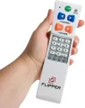Flippér Big Button Remote for Seniors, Elderly - Universal TV - Set Favorite Channels - Learning - Supports IR Devices. 