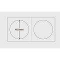 100PCS Square Cardboard Coin Holders Coin Supplies Coin Album Collection Lighthouse Stamp Coin Holder Cover Case Storage. 