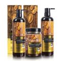 Argan Oil Hair Care Shampoo Conditioner And Hair Mask Anti Hair Fall &Renewal 900ml. 