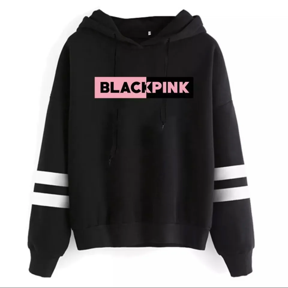 Blackpink Printed Fleece Full Sleeves Pull Over Hoodie For Women Daraz.pk