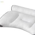 Cervical Pillow Comfortable Neck Pillow for Relaxing Home Accessories Grey. 