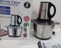 Electric Meat Chopper Brand Silver Crest  SUS 304 stainless steel Bowel Capacity 3L  Powerful 1000 watts Motor. 