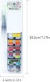 InstaOrder - Pack Of 33 - Solid Water Colors - Pigment Rich Vibrant Colors - Foldable Packing - Detachable Spong With Refilable Water Brush - For Artist Painting And Designing. 
