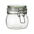 Jars With Lid - Transparent. 