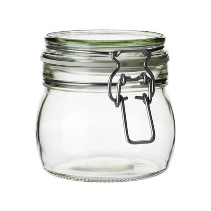 Jars With Lid - Transparent