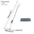 Water Spray Mop Handle Home Cleaning Tools for Wash Floor Cleaner Lazy Flat Mops with Replacement Reusable Microfiber Pad. 