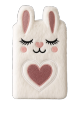 Fluffy Diary for Girls with Lock | Cute Aesthetic Plush Bunny Design Diary | Beautiful Fluffy Dairy for Girls and Kids | Simple and Decent Soft Cover Dairy | Best Friend Forever and Besties Gift | Beautiful Dairy for Girls Cute and  Aesthetic. 