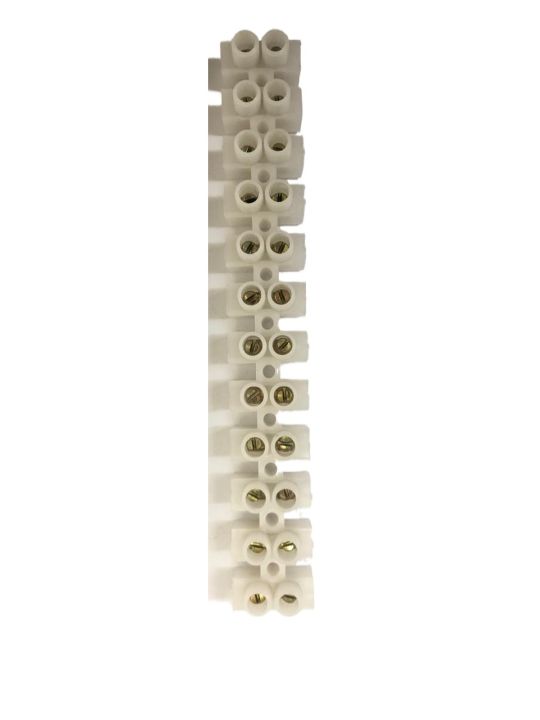 Set of 12 Connector Strip 30 Amp Terminal Block Wire Connection (HOPE)