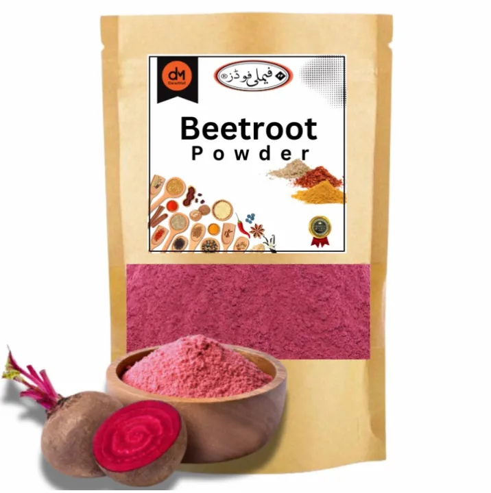 Organic Beetroot Powder – (Chukandar Powder) [چکندر] - 100 Grams | Daraz.pk