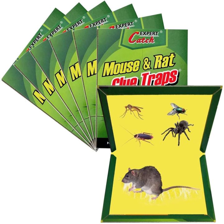 Large Reusable Expert Catch Mouse & Rat Glue Catch Trap Large Mouse Rat Catcher Glue Trap Snare Mice Rodent Sticky Pads Pest Control