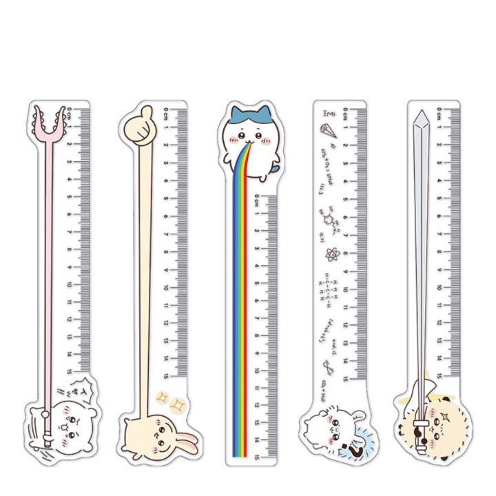 Stationery%20Item%2015cm%20Chiikawa%20Ruler%20Measuring%20Function%20Drawing%20Tool%20Hachiware%20Ruler%20Anime%20Design%20Anime%20Ruler%20School%20-%20Image%206