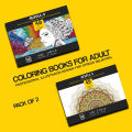 Coloring Books For Adult Pack Of 2. 