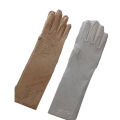 2 Pair-Summer Sun Block long Gloves For Ladies-Beige and White. 
