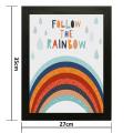 Set of 3, Children Room Minimalist Frames, Wall Hanging Frames for Children Room Decoration, Children Room Wall Decoration - Raqeeq KF12. 