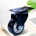 Caster Wheels 360 Degree Rubber Swivel Casters/ Tyres For Furniture  With Brake Top Plate 200 .. Lockable 4Pcs. 