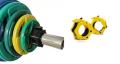 2 PCS Barbell Clamps Collars Olympic Bar Clips 1Inch Barbell Clips Quick Release Professional Olympic Barbell Locking Collars for Fitness Weightlifting Strength Traininglocks for barbell, olympic locks. 