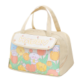 Kawaii Portable Lunch Bag Purple Insulated Lunch Container for Women Adult Work Outdoor Camping 29 X 18 X 22cm. 