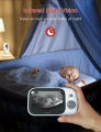 Victure Baby Monitor, Video Baby Monitor with Camera and 2 Way Audio, Infrared Night Vision 3.2"’’ LCD Screen 2.4GHz Wireless Transmission Temperature Sensor Auto Wake-up VOX Mode 8 Lullabies Long Range. 