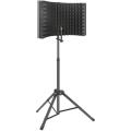 Aokeo Professional Studio Recording Microphone Isolation Shield High Density Absorbent Foam is Used to Filter Vocal (AO-302). 