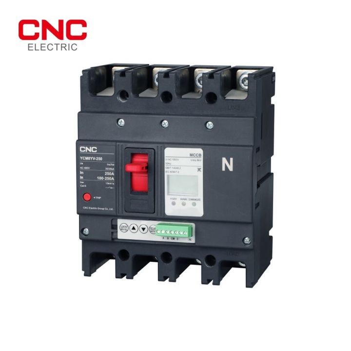 CNC%20MCCB%204%20Pole%20YCM7%20Molded%20Case%20Circuit%20Breaker%20-%20250A%20-%20Image%204