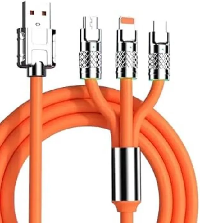120%20Watt%203%20In%201%20Super%20Fast%20Charging%20Cable%20Silicone%20Type%20C%20Micro%20And%20Lightning%20120w%20Usb%20Cable%20Zinc%20Metal%20Alloy%20Mobile%20Phone%20Data%20Cable%20For%20Mobile%20-%20Image%202