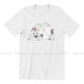 Shirakami Fubuki Hololive VTuber Tshirt Black Punk T shirt Streetwear Homme Pure Cotton Oversized Tees Tops. 