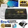 Hdmi Switch 5 port 2k/4k Lcd Led. 