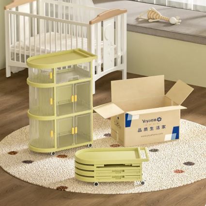 Freestanding%20Toy%20Organizer%20Cart%20With%203%20Tier%20Foldable%20Storage%20Cabinet%20-%20Image%208