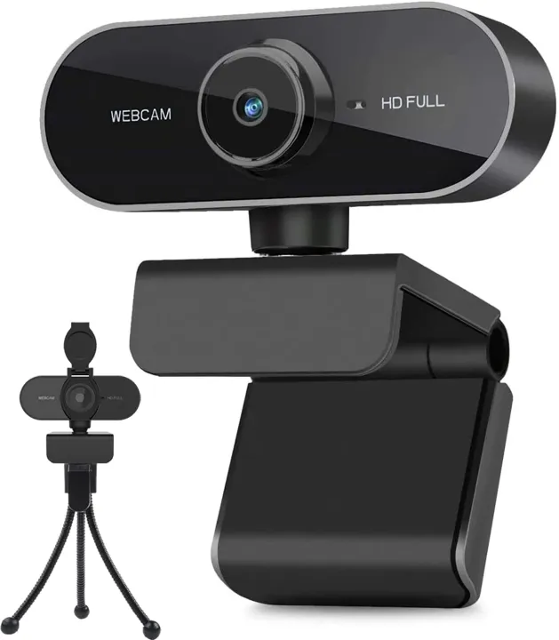 Webcam%20with%20Microphone%20and%20Trip%C3%B6d%20for%20PC,%20Desktop,%20Laptop,%20Plug%20and%20Play%20USB%20Web%20Camera%20with%20Privacy%20Cover,%201080P%20Full%20HD%20Webcam%20for%20Conference,%20Studying,%20Zoom,%20Skype,%20Compatible%20Windows,%20M%C3%A1c%20Android%20&%20More.%20-%20Image%202